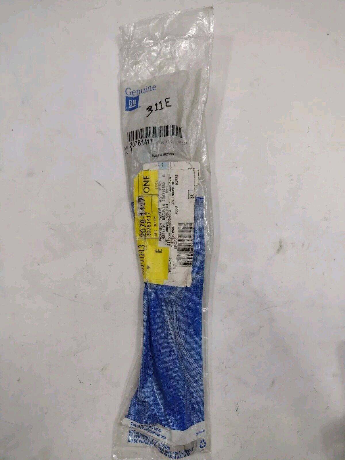 Genuine OEM GM Chevy Impala Battery Positive Fuse Block Cable 2011-2019 20781417