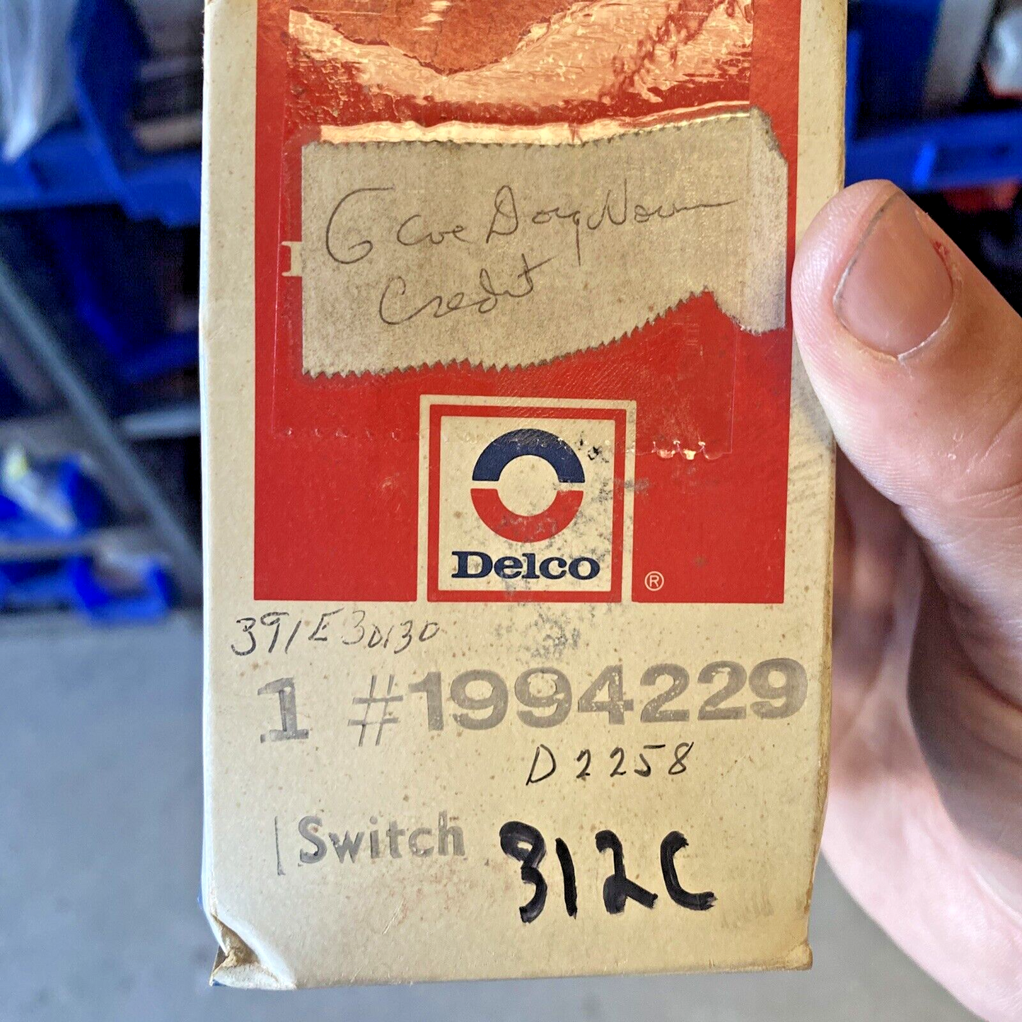 New ACDelco Back-Up Switch  Buick Electra, Lesabre, Riviera 1977-80 1994229