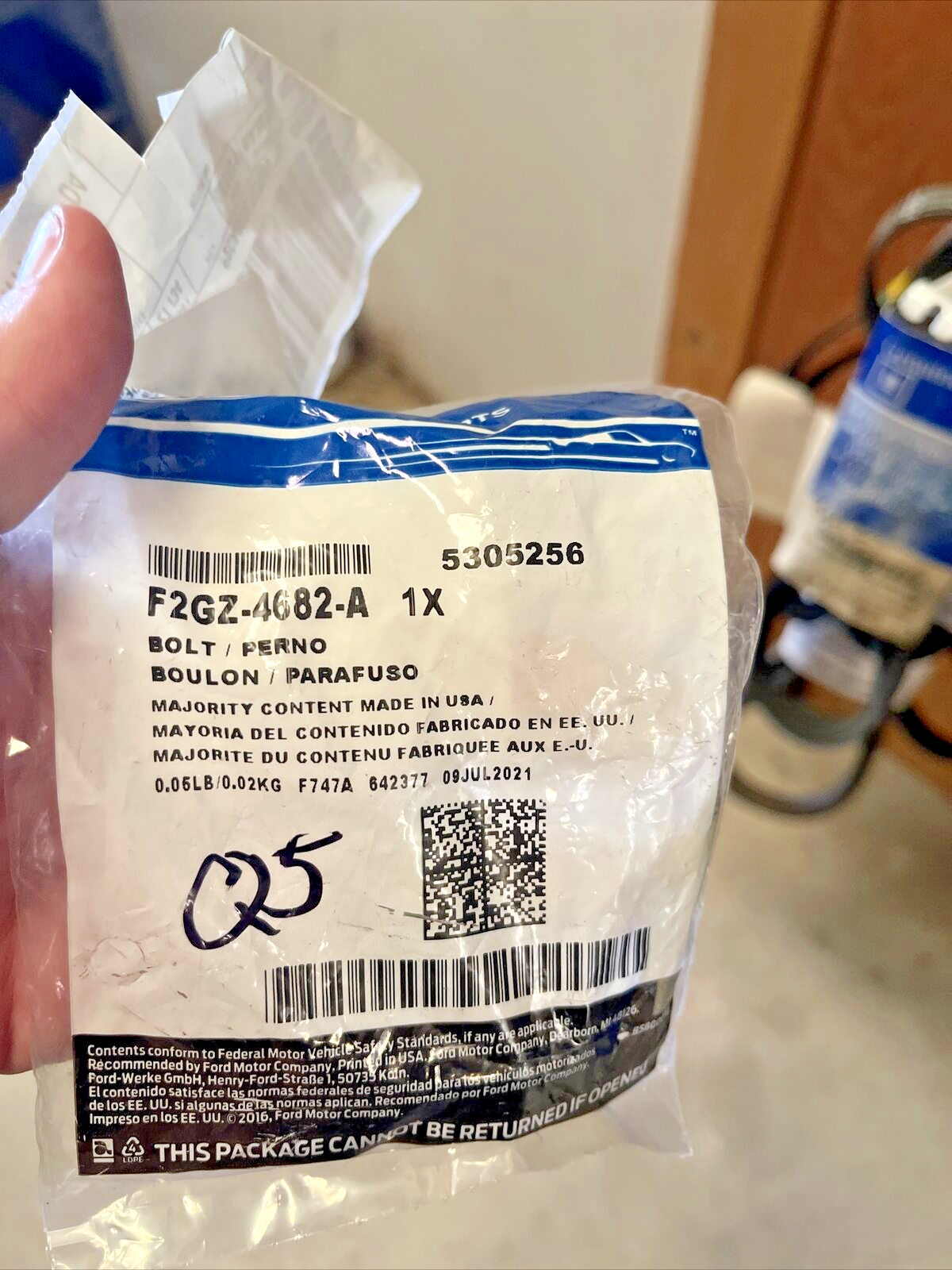 New OEM Genuine Ford Nautilus 2015-2023 Drive Shaft Assembly Bolt F2GZ4682A