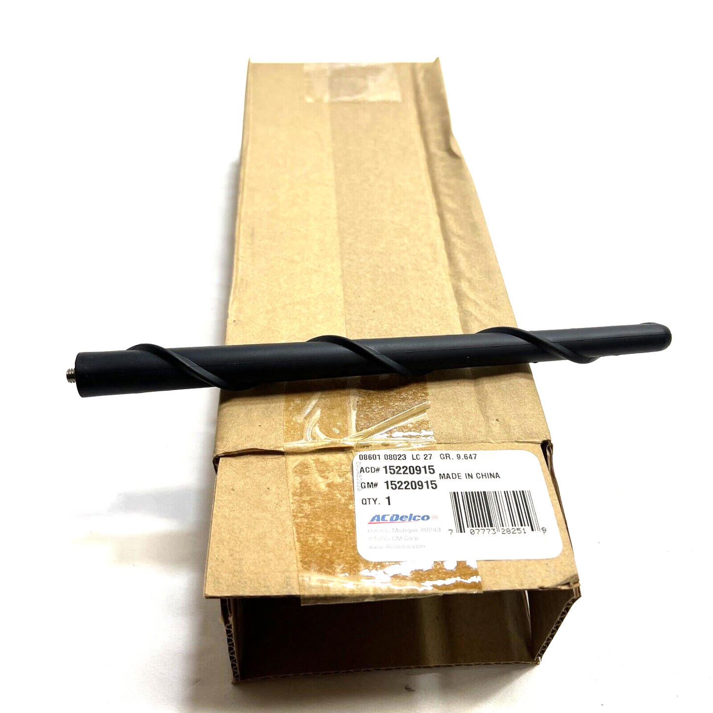 Genuine OEM GM Equinox Radio Antenna Mast Power Rod Black 2007-2009 15220915