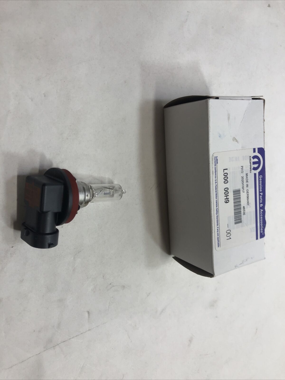 New OEM Genuine Mopar Jeep 2015-2021 High Beam Halogen Bulb L00000H9