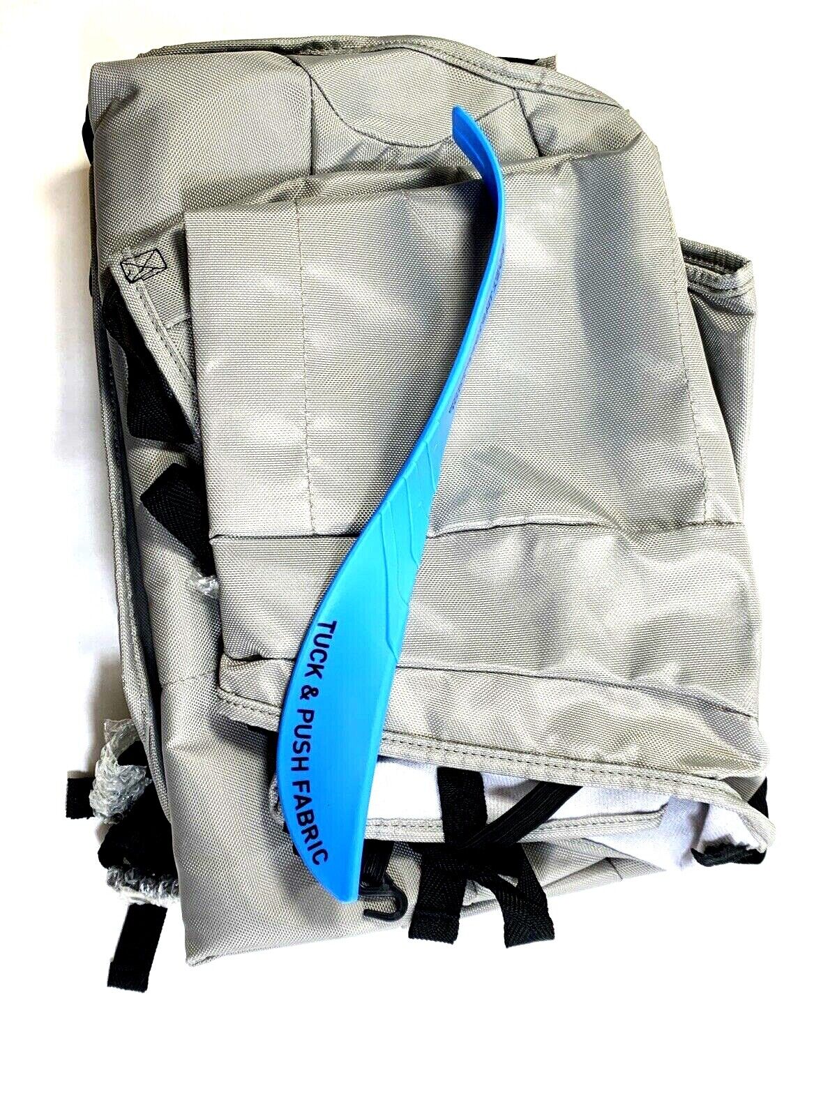 New Grey Front Seat Covers for Jeep Wrangler 1991-1999 Cover King CSC1E2JP7037