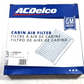 Genuine OEM GM ACDelco Cabin Air Filter 2003-2011 52493319