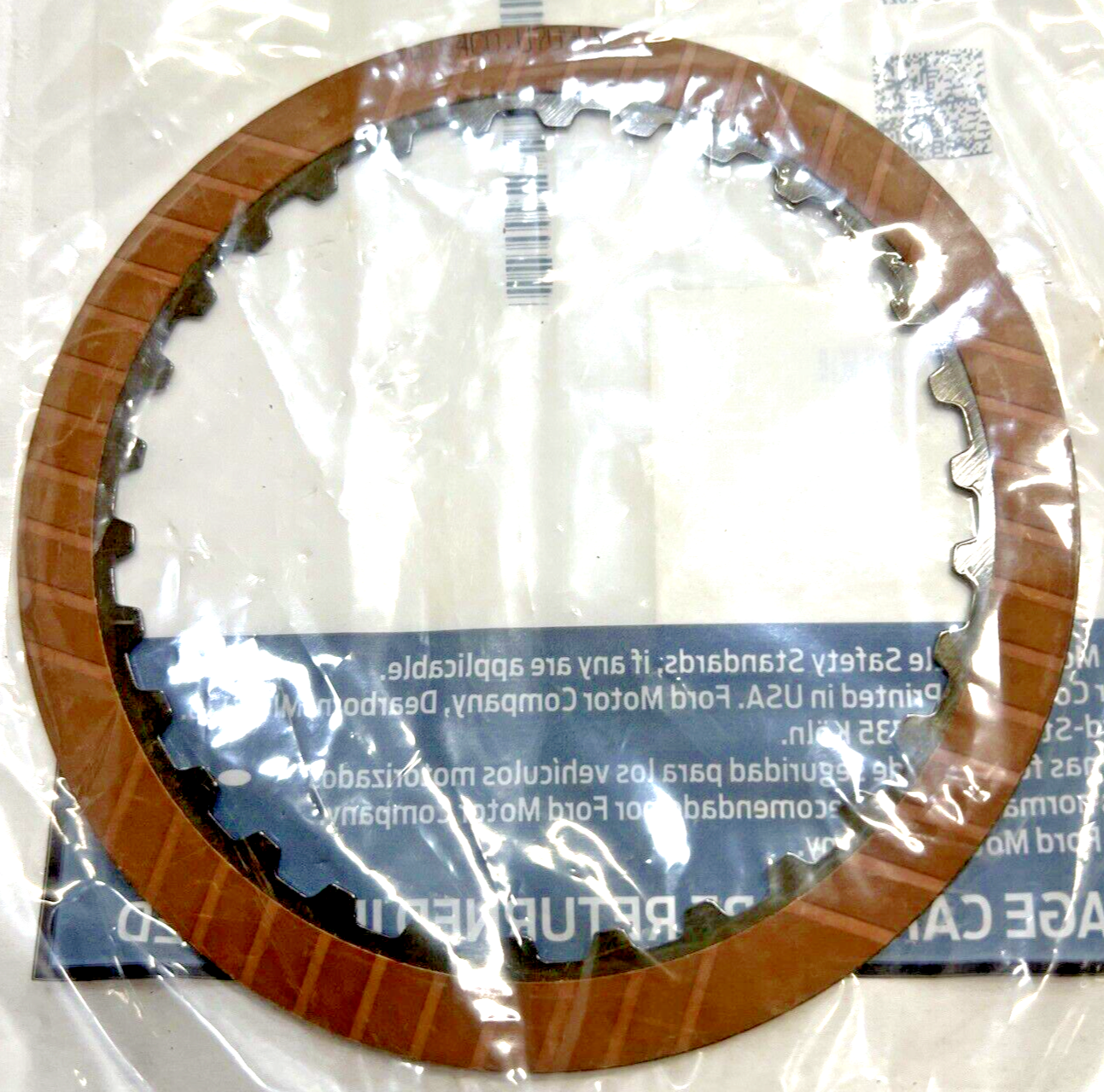 New OEM Genuine Ford F-150 11-22 Transmission Clutch Friction Plate 9L3Z7B164C