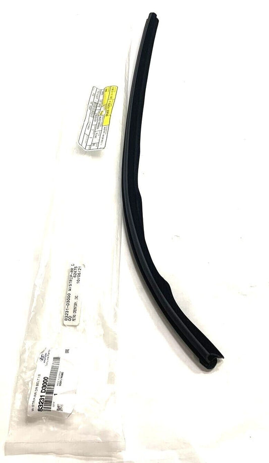 New OEM Hyundai Tucson Rear Left Door Weatherstrip 2015-20 83231-D3000