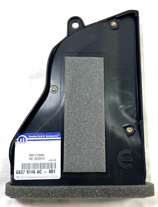 Genuine OEM Mopar Grand Cherokee Floor Duct 2022-2024 68379746AC