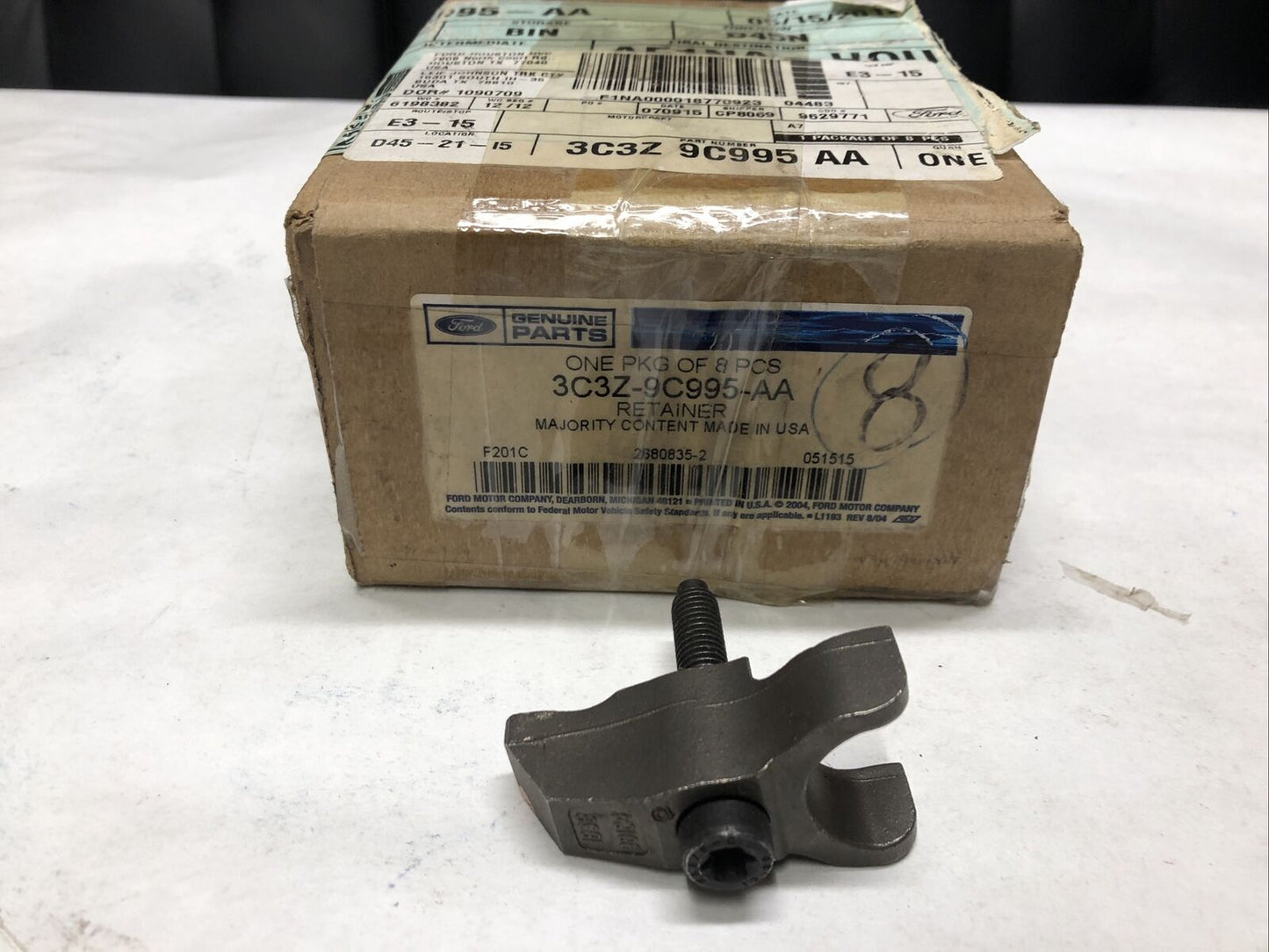 New OEM Genuine Ford DIESEL Injection Valve Retainer *1 Single 3C3Z-9C995-AA