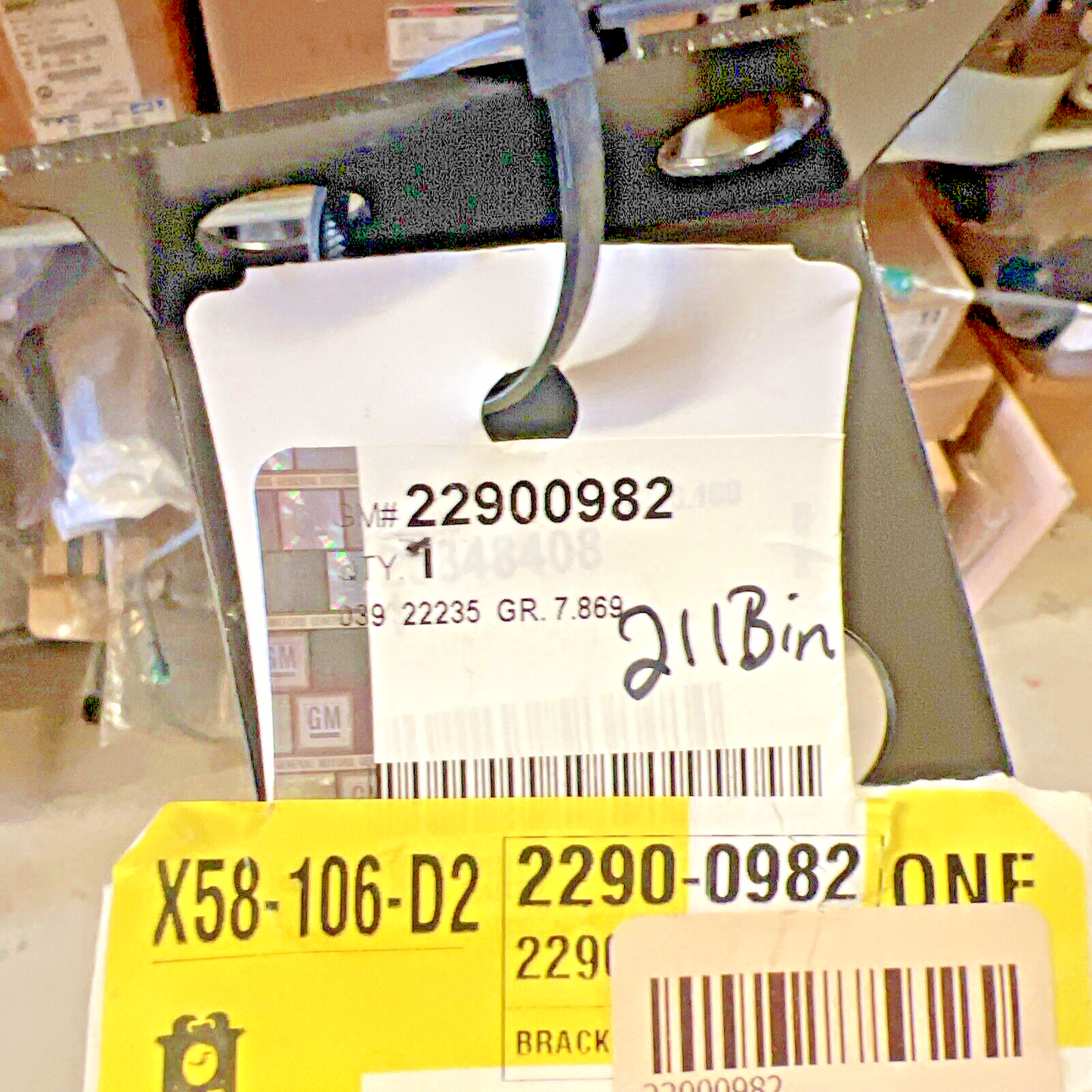 Genuine OEM GM Colorado Rear Driver Side Bumper Impact Bar 2015-2022 22900982