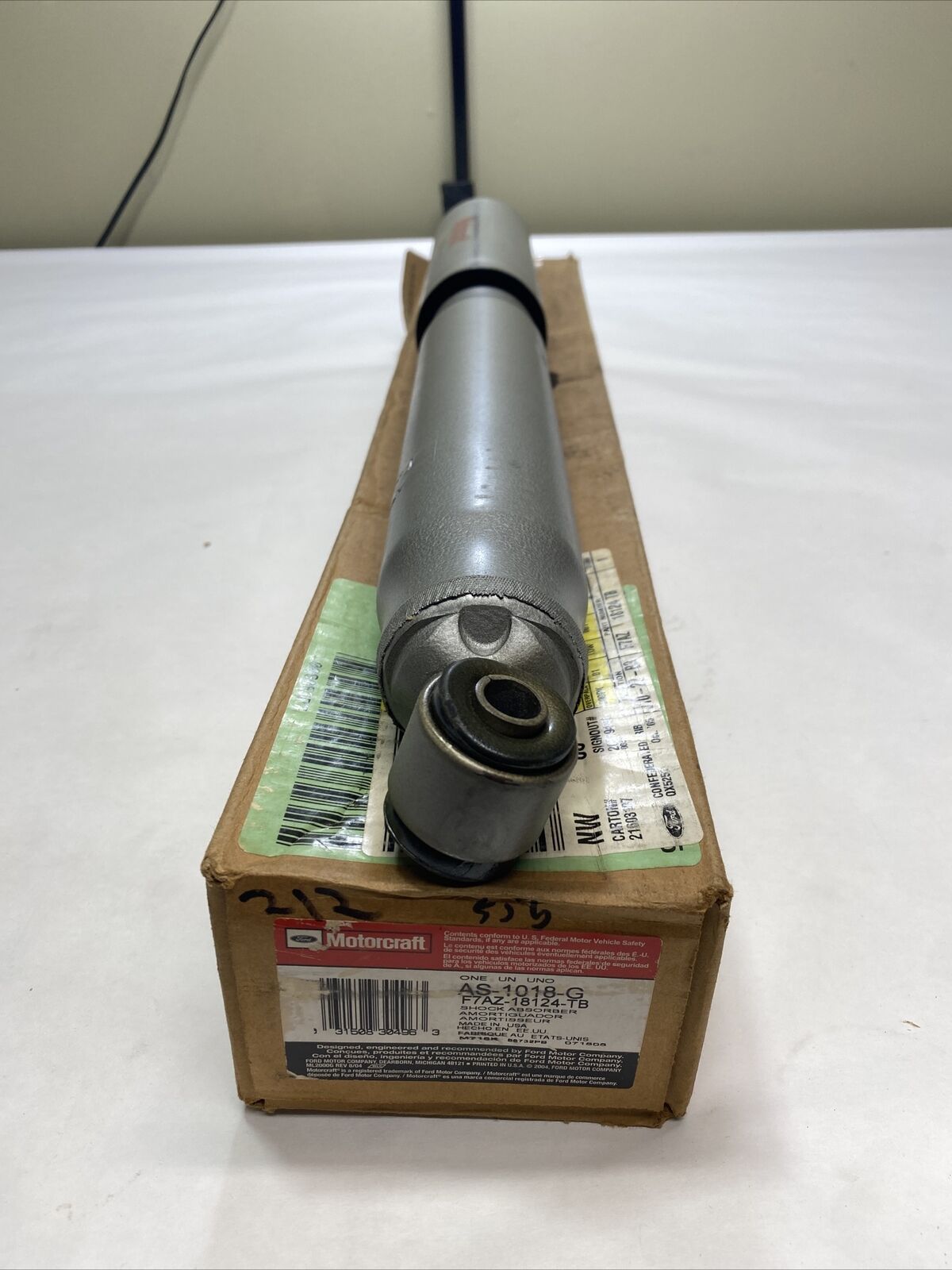 New OEM Ford Single Front Shock Motorcraft AS-1018-G