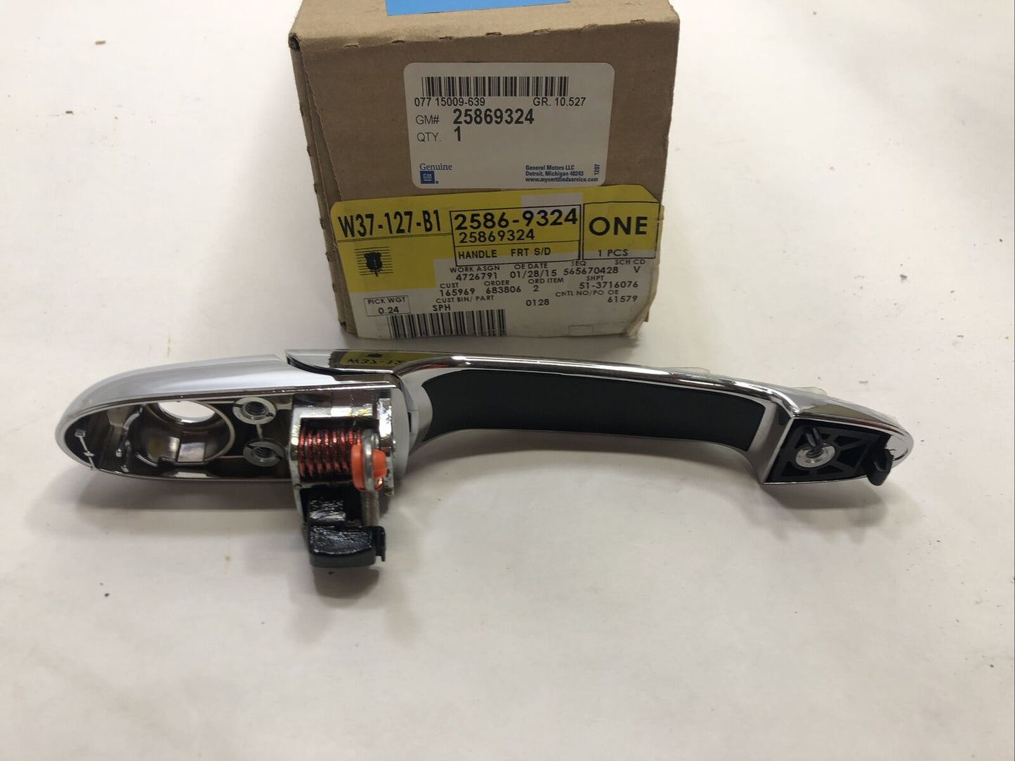 New OEM Genuine GM Chevrolet Cobalt 2005-10 Front Exterior Door Handle 25869324