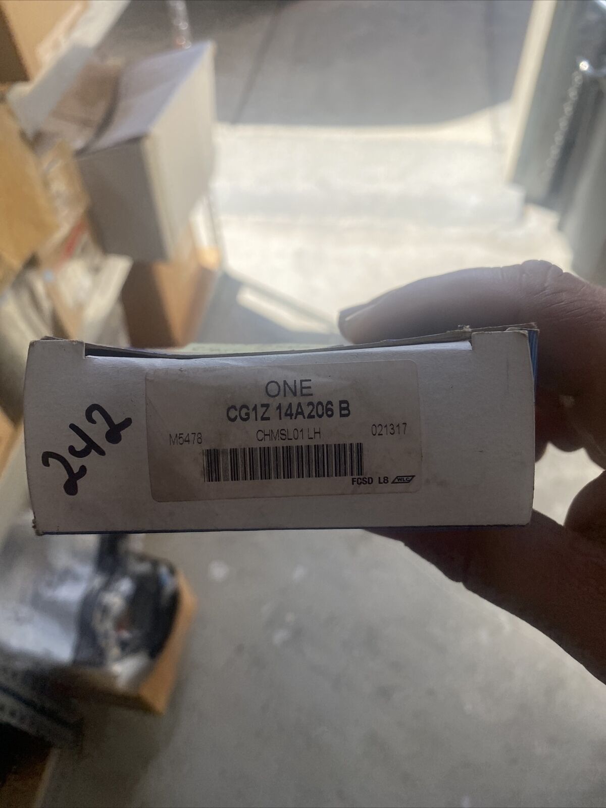 New OEM Ford Taurus Back Door Glass Bracket LH 2012-18 CG1Z-14A206-B