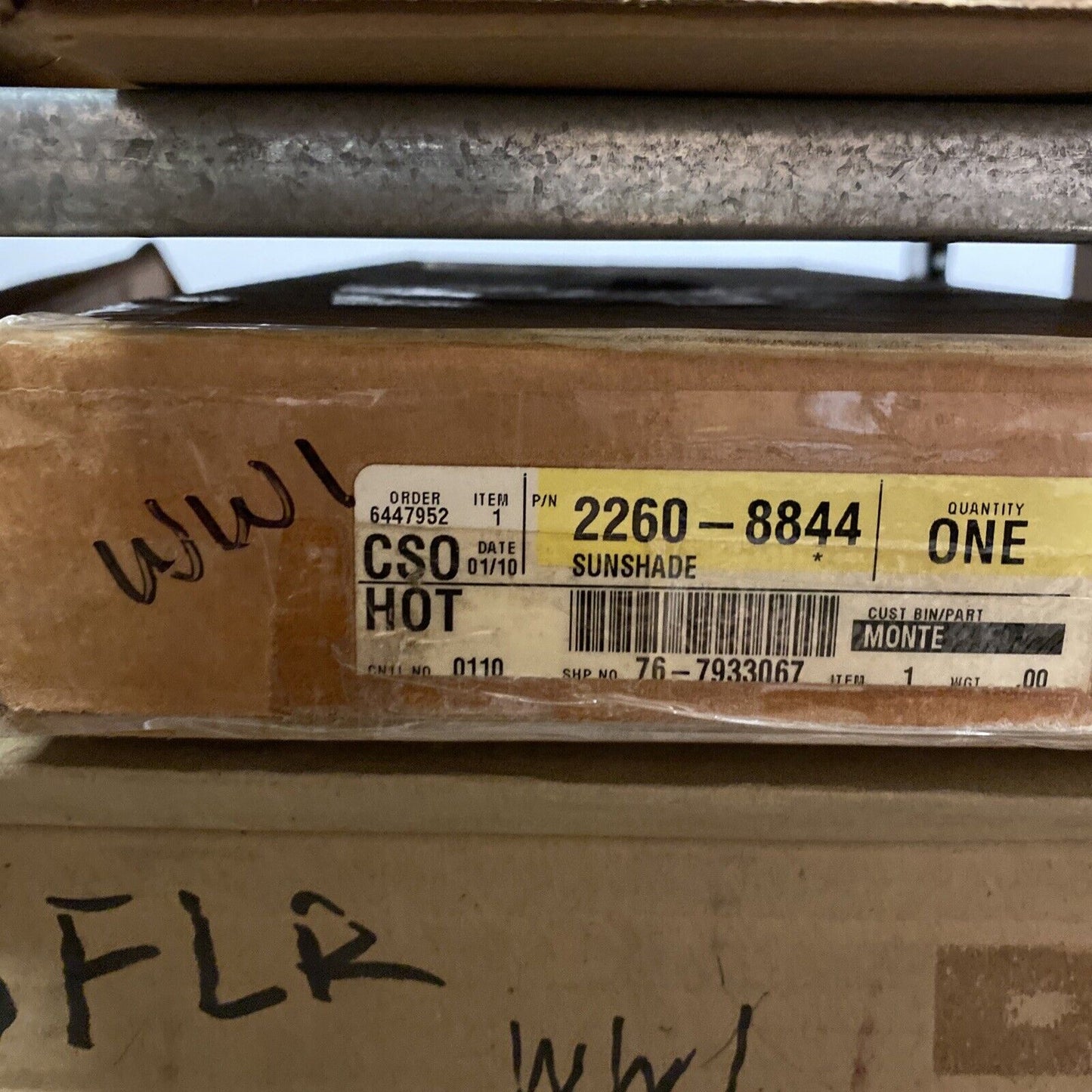 New OEM Genuine GM Buick Skylark Sunvisor 1996-1997 22608844