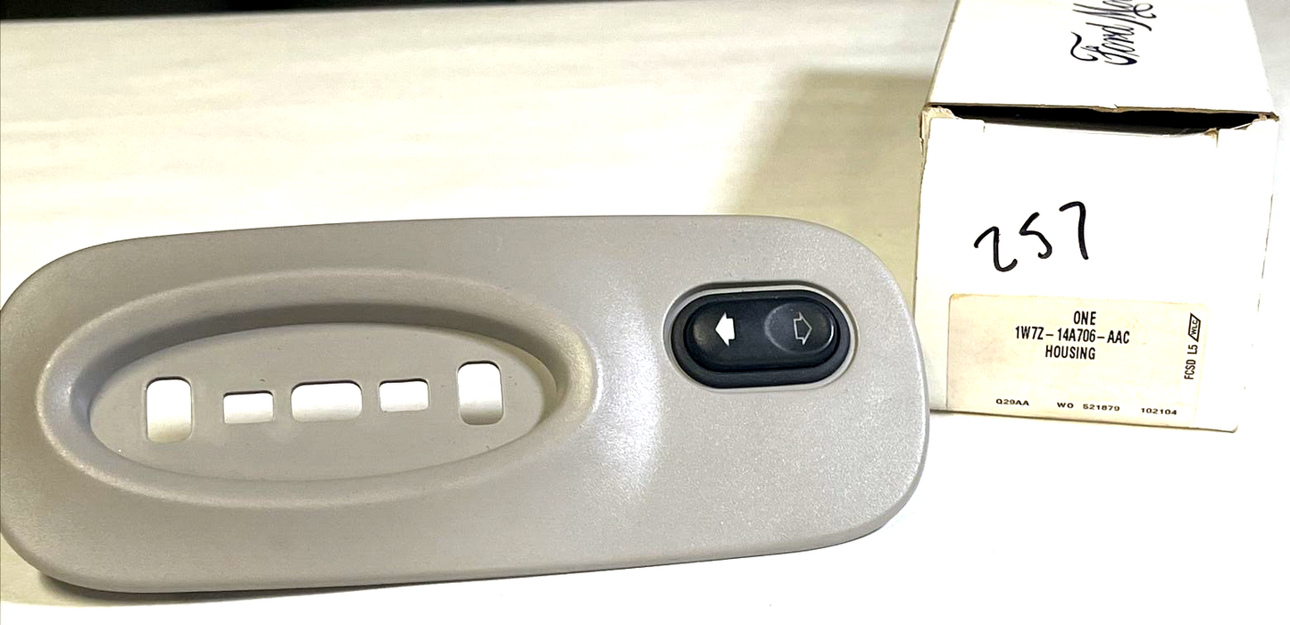 New OEM Genuine Ford Lincoln Town Car 2003-2011 Switch Housing 1W7Z-14A706-AAC