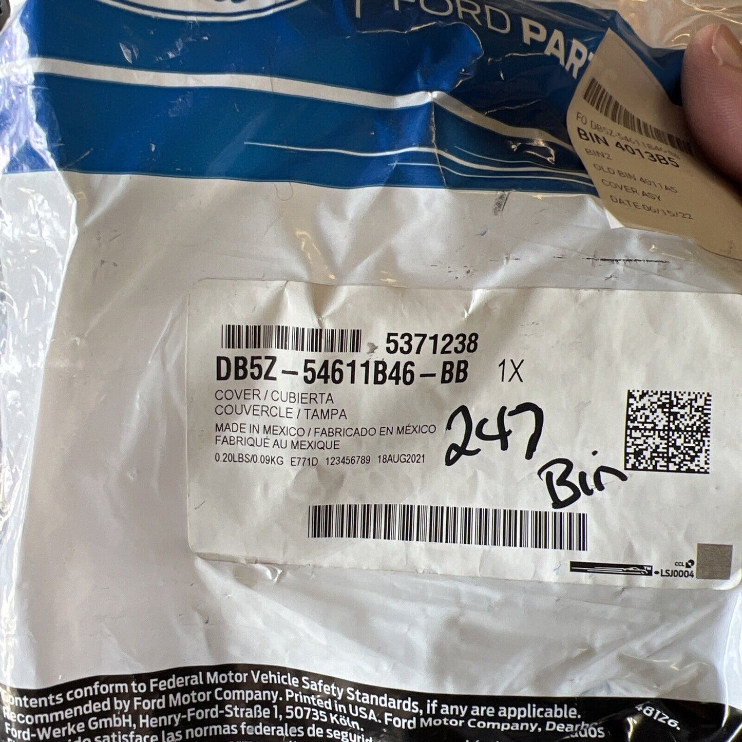 New OEM Genuine Ford Explorer 2016-2019 Tensioner Retainer DB5Z54611B46BB