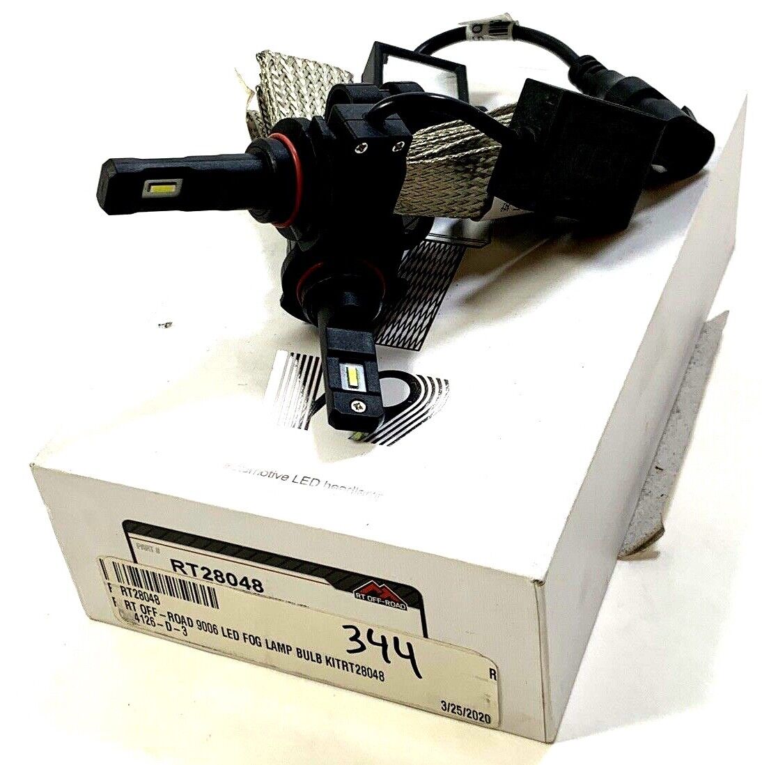 New LED Fog Light Bulb Kit for Jeep Wrangler 2007-2009 RT Off Road RT28048-CS