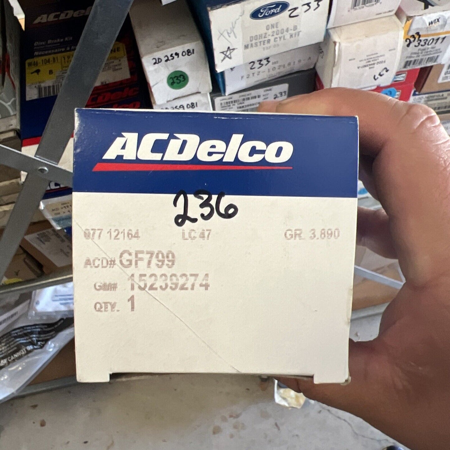 New OEM Genuine GM ACDelco GF799 Chevrolet GMC 2005 Fuel Filter 15239274