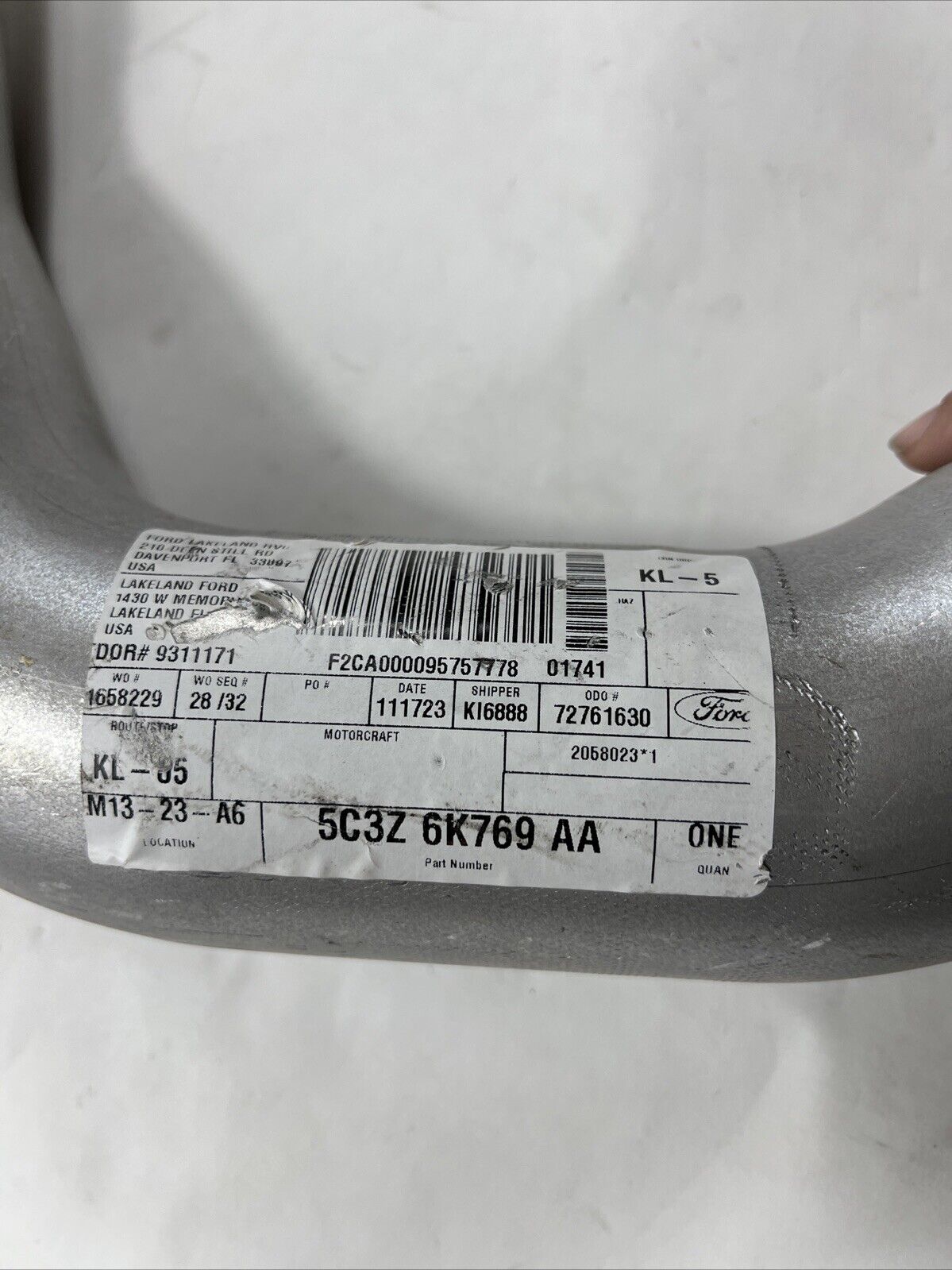 NEW OEM Ford Super Duty Turbo Turbocharger Intercooler-Inlet Duct 5C3Z6K769AA