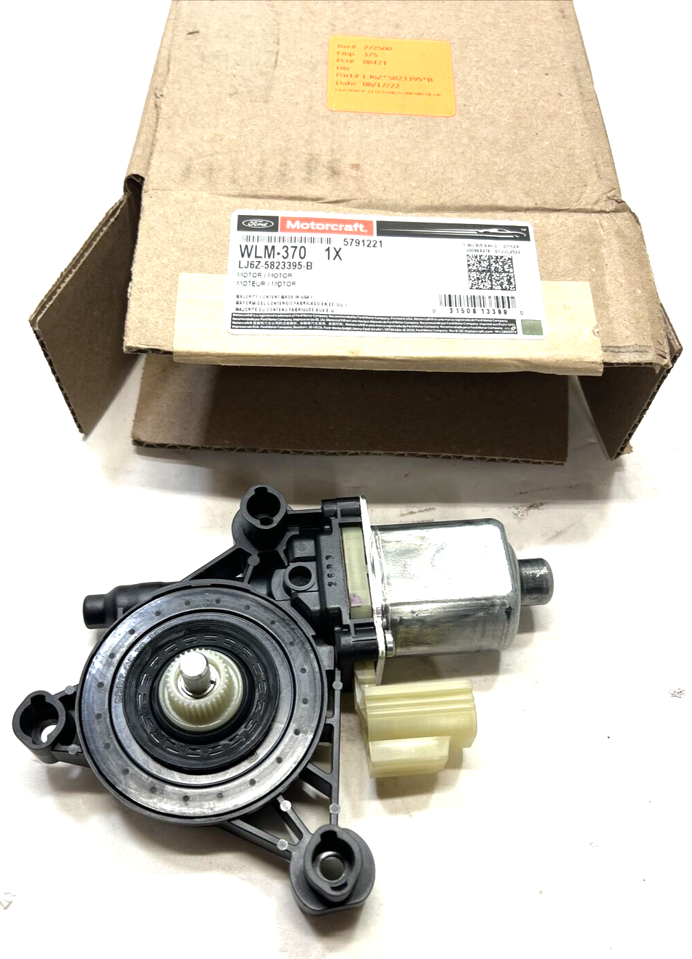 New OEM Genuine Ford Escape  2020-2023 Left Window Motor Motorcraft WLM370