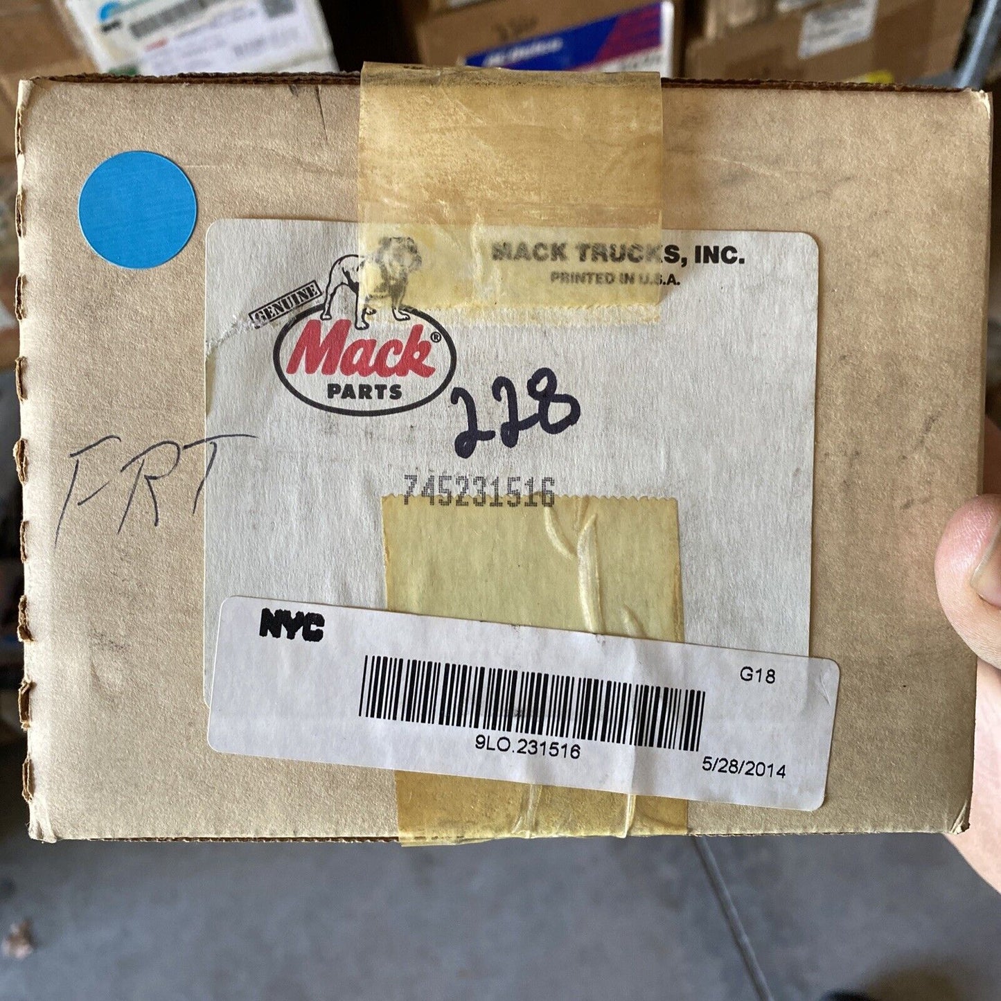 New Mack DM821SX Brake Chamber Diaphragm 745231516 2530-01-275-9030