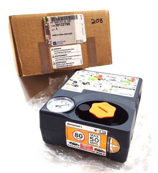 Genuine OEM GM Tire Air Compressor Kit 39132769