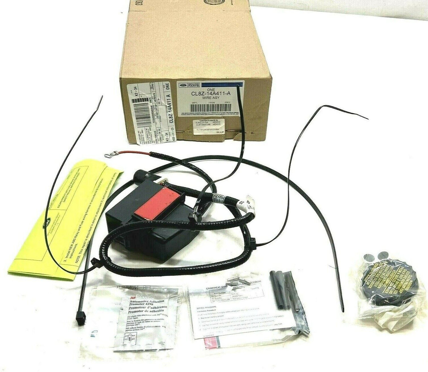 New OEM Genuine Ford Fuse Relay Wire Wiring Assembly CL8Z-14A411-A