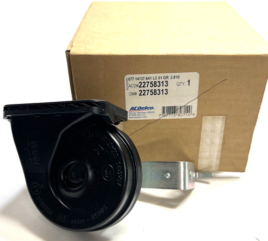 Genuine OEM GM ACDelco HHR Cobalt 410 Hz Horn 2005-2011 22758313