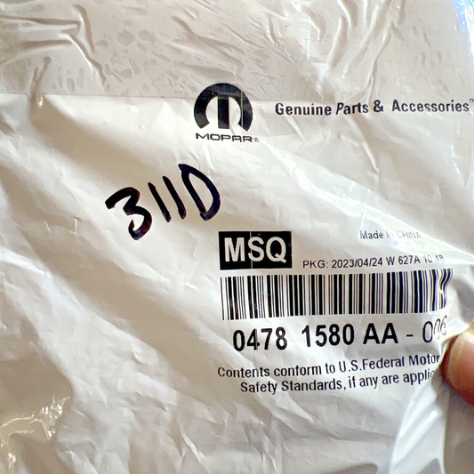 Genuine OEM Mopar Jeep Wrangler Engine Intake Manifold End Seal 01-11 4781580AA