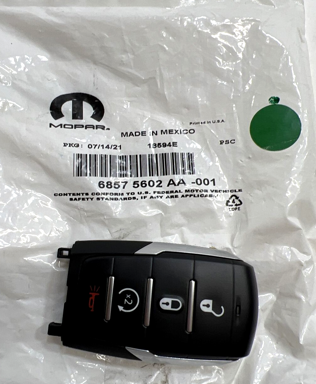 New OEM Genuine Mopar 2019-2023 Integrated Key FOB Transmitter 68575602AA
