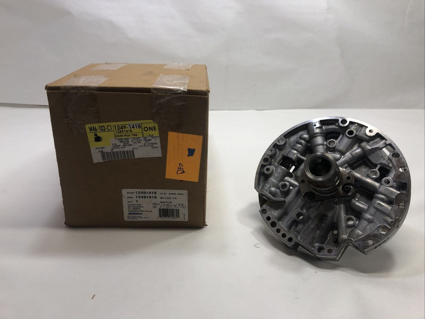 New OEM Genuine GM ACDelco Automatic Transmission Fluid Pump Cover 12491418