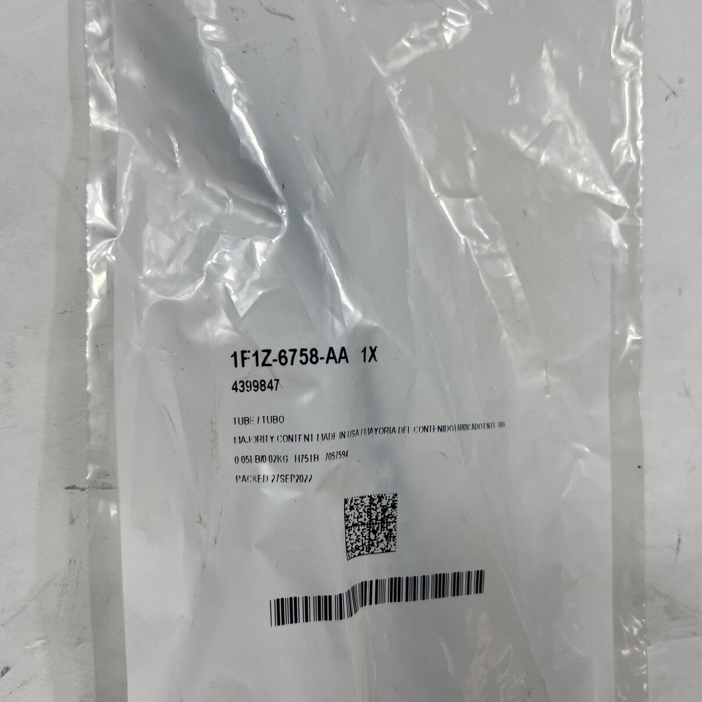 NEW Genuine OEM Ford Engine Oil Dipstick Hose Tube 1F1Z6758AA