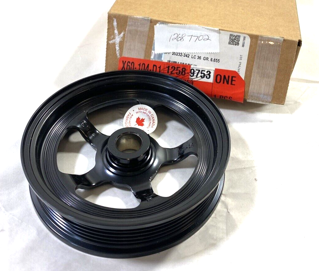 Genuine OEM GM ACDelco Chevrolet Power Steering Pump Pulley 3.6L 07-17 12687702