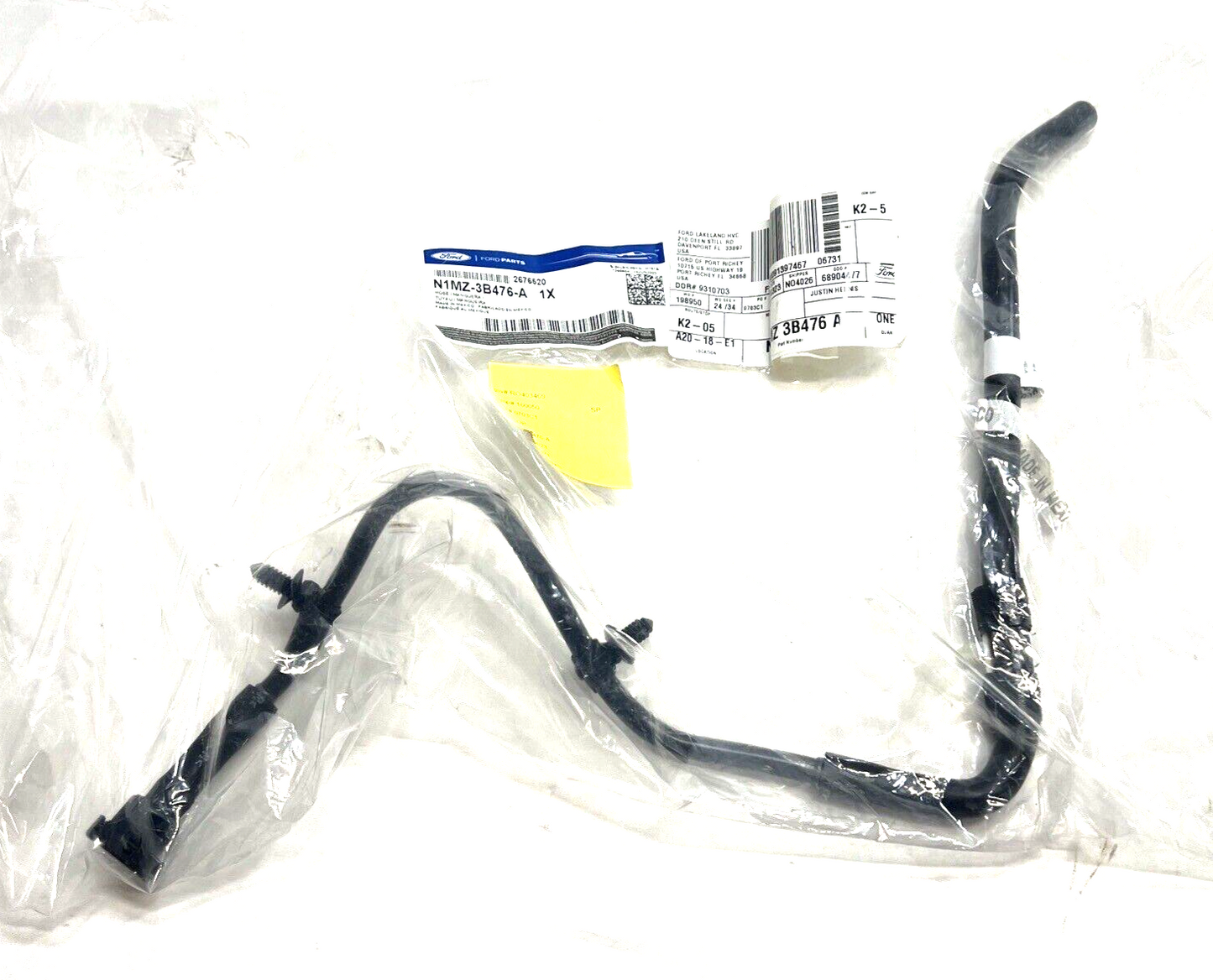 New OEM Genuine Ford Vent Hose N1MZ3B476A