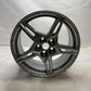 New OEM GM Chevy Corvette Stingray 19x8.5 Aluminum Front Wheel Silver 84785086