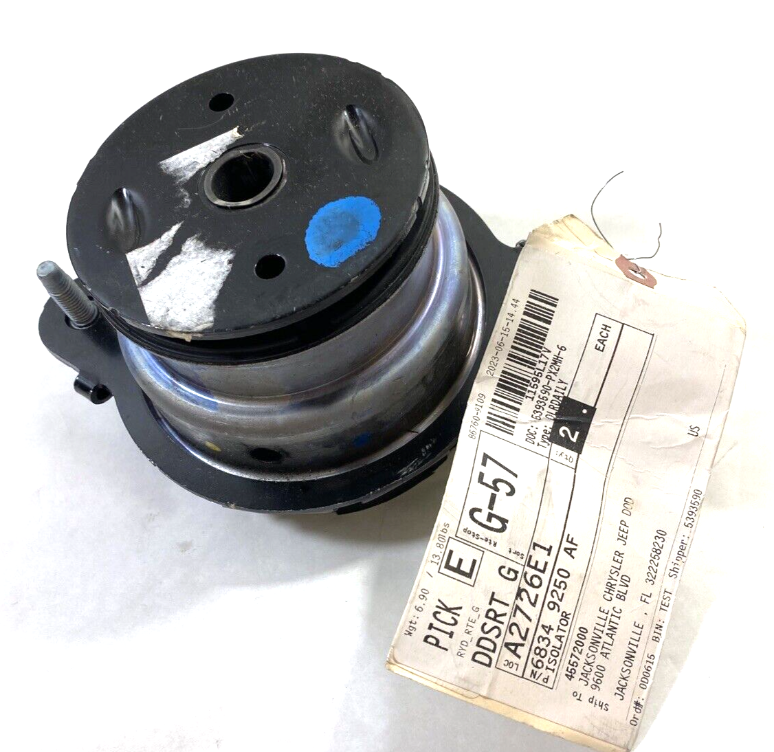 Genuine OEM Mopar Ram 2500 Body Hold Down Cushion 2019-2024 68349250AF