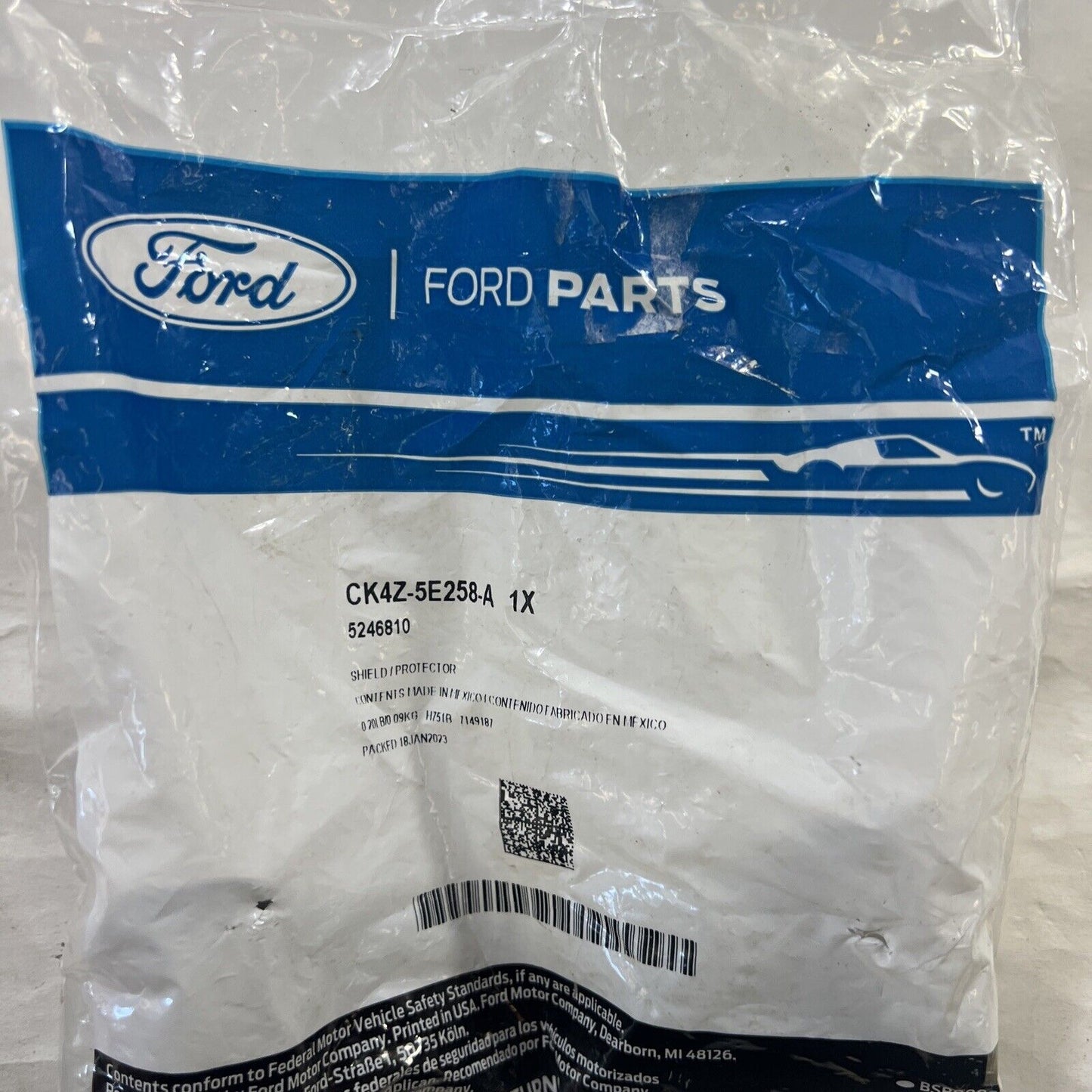 Genuine OEM Ford Transit-150 Exhaust Components-Heat Shield 2015-2019 CK4Z5E258A