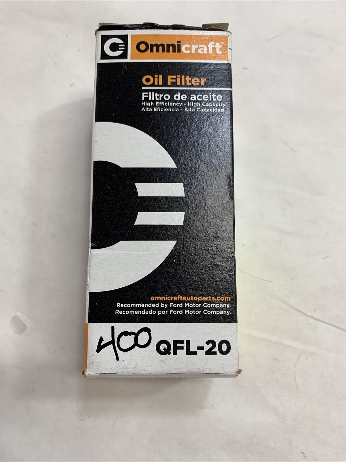 New OEM Genuine Omnicraft Engine Oil Filter-VIN: G, FI QFL20