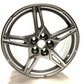 New OEM GM Chevy Corvette Stingray 19x8.5 Aluminum Front Wheel Silver 84785086