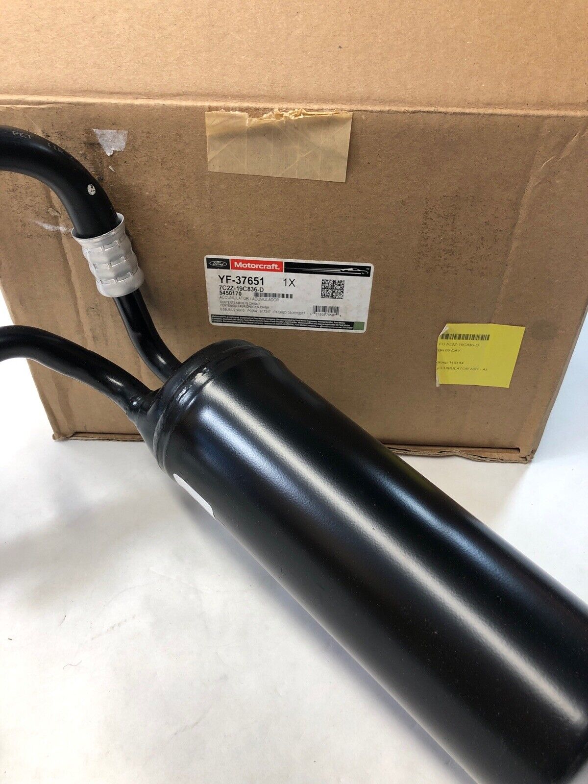 New OEM FORD A/C Accumulator with Hose Assembly Motorcraft YF-37651
