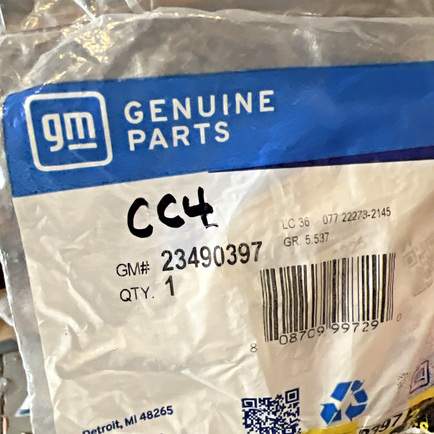 Genuine OEM GM Chevrolet Colorado Differential Bearing Shim Kit 15-22 23490397