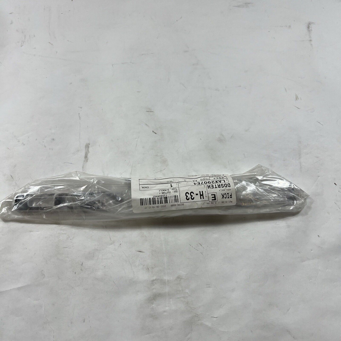 Genuine OEM Mopar Front Driver Door Black Chrome Nameplate Emblem 68547000AA