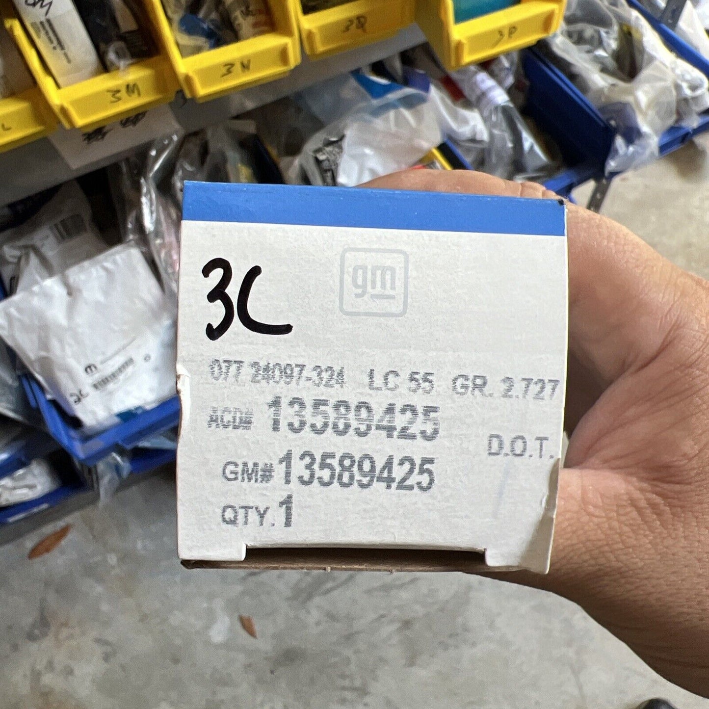 Genuine OEM GM ACDelco Colorado Headlight Bulb 2010-2024 13589425