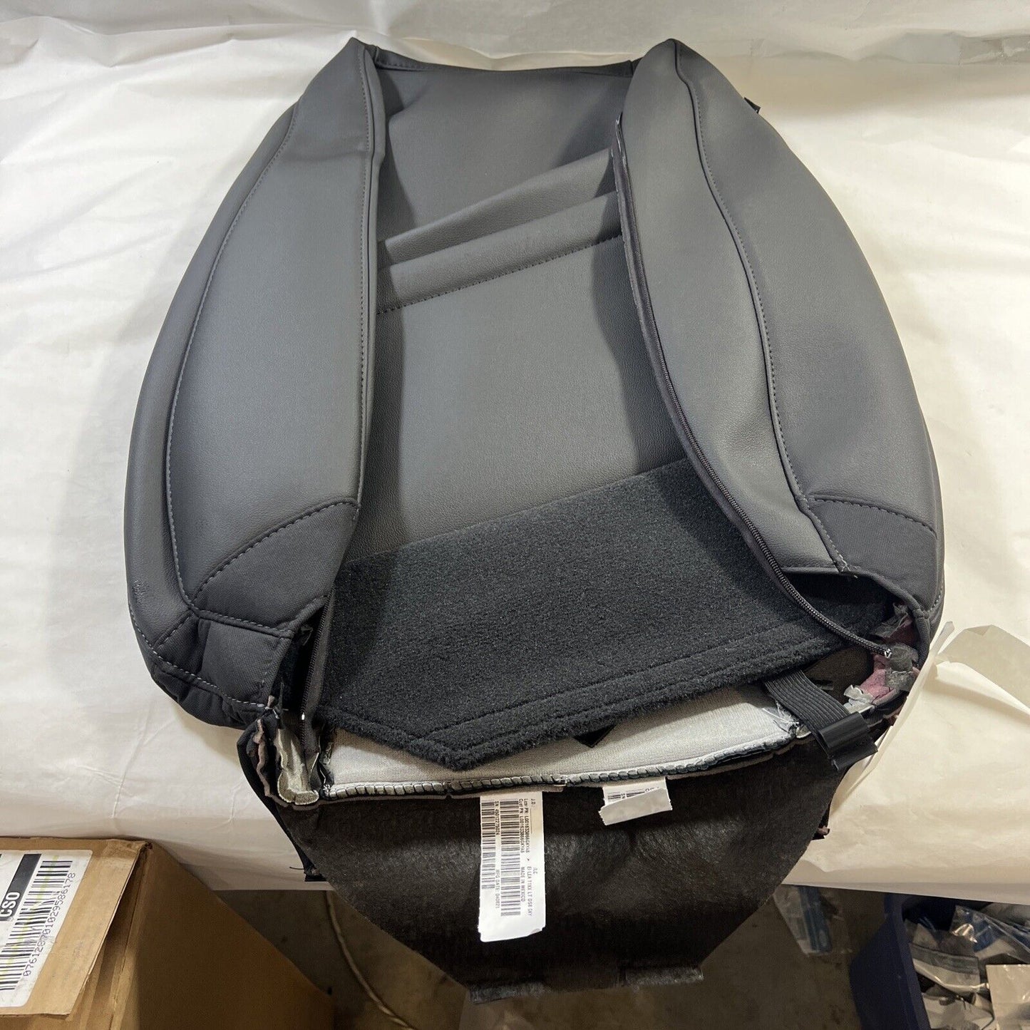 Genuine OEM GM Chevrolet Tahoe Seat Back Cover Leather Black 2021-2024 85157328