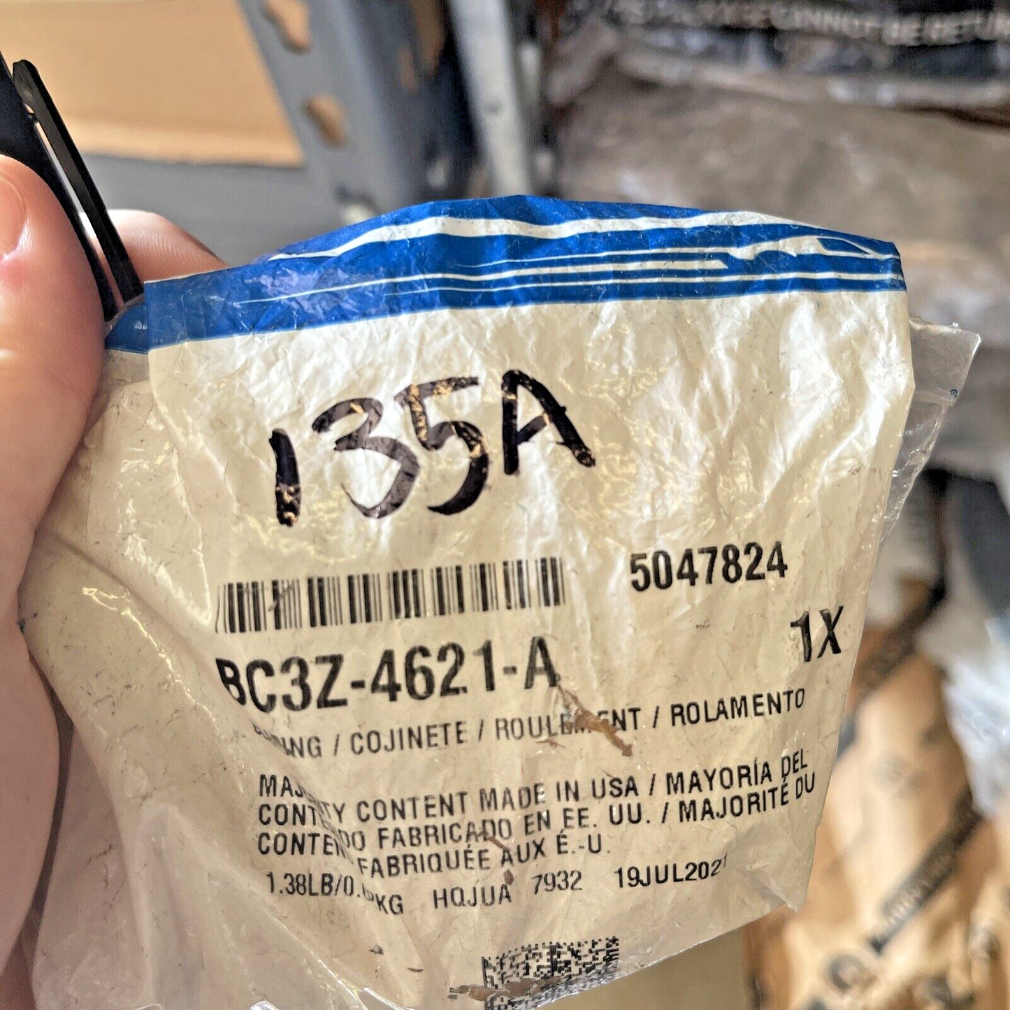 New Oem Genuine Ford Pinion Bearings BC3Z-4621-A