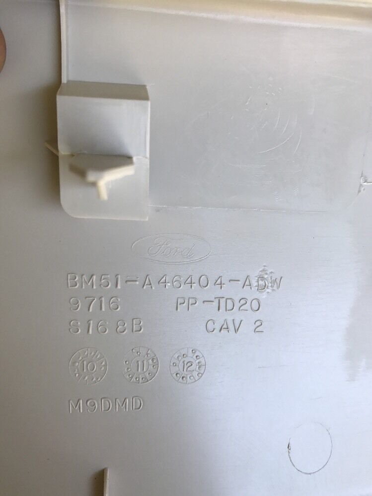 New OEM Ford Focus Tail Gate Trim Panel 2012 2013  CV6V-5846404-AA