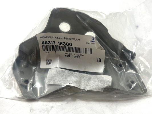 Genuine OEM Hyundai Accent Front Left Driver Side Fender Bracket 663171R300