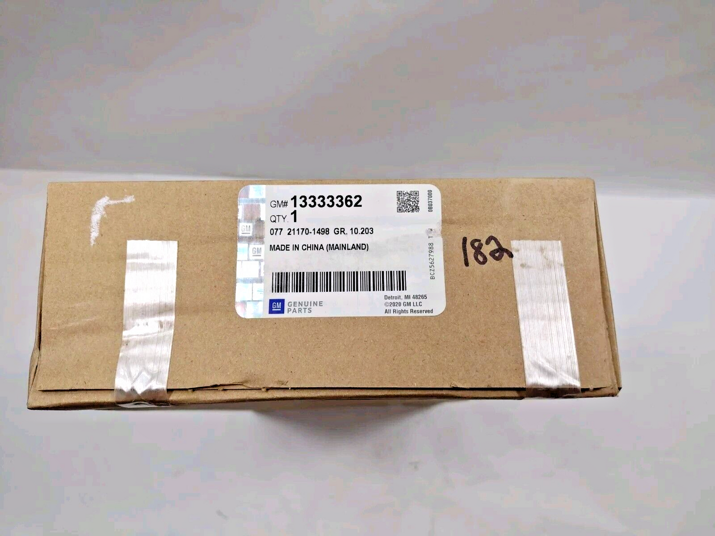 Genuine OEM GM Buick Verano Left Driver Side Sunvisor Sun Visor 12-17 13333362