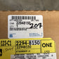 Genuine OEM GM Front License Plate Bracket 22948150