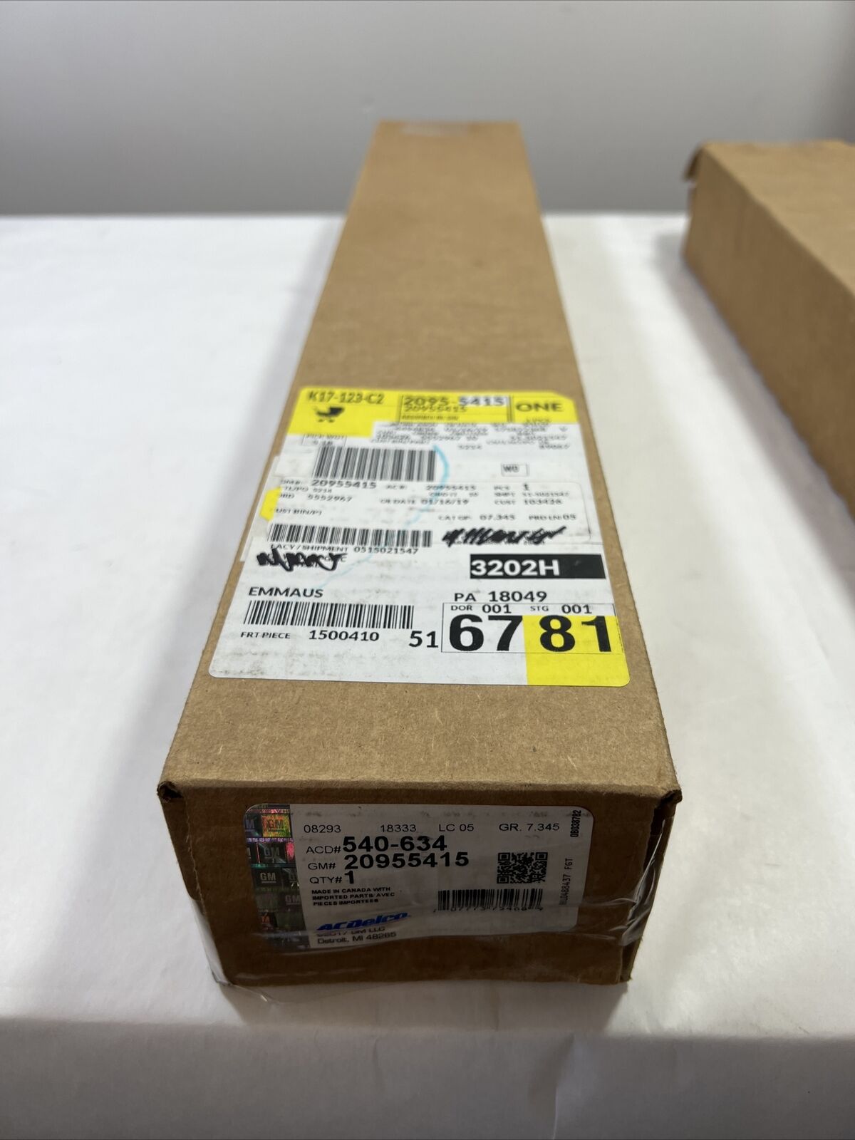 Genuine OEM GM ACDelco Rear Shock Absorber 2011-2013 540634