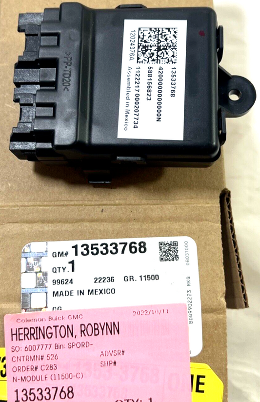 Genuine OEM GM Equinox F Module 2020-2024 13533768
