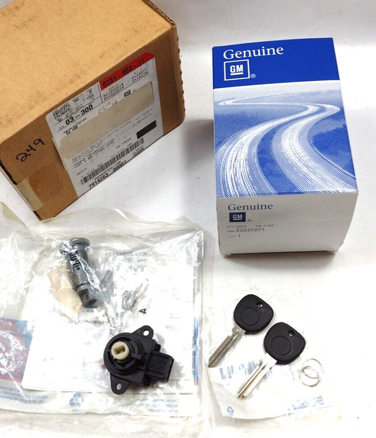 Genuine OEM GM Ignition Lock Cylinder Kit 23237271